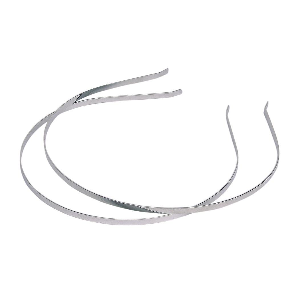 nivaa 10Pcs 3mm Blank Headbands Metal Hair Band Lots DIY Accessories-picture-26