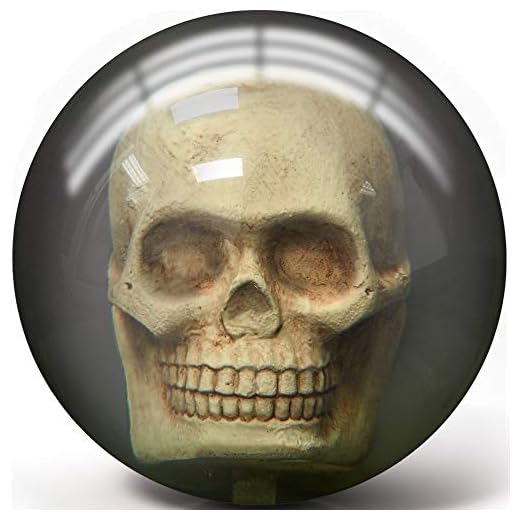 Pyramid Clear Skull Bowling Ball (14)