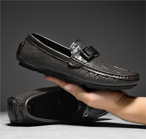 Men's Classic Driving Loafer, Casual Slip - On Soft Dress Penny Shoes Lightweight Business Moccasins for Party Wedding3