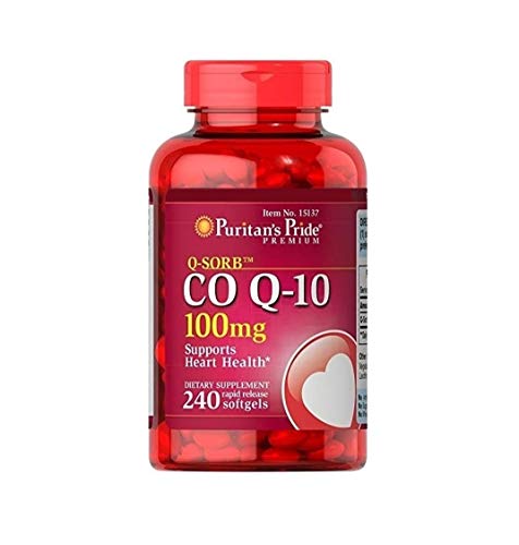 Coenzima Q10 COQ10 100Mg (240 SGels) Puritans Pride