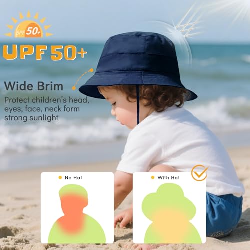 Image of Durio Soft Warm Knitted Baby Hats Caps Cute Cozy Chunky Winter Infant Toddler Baby Beanies for Boys Girls