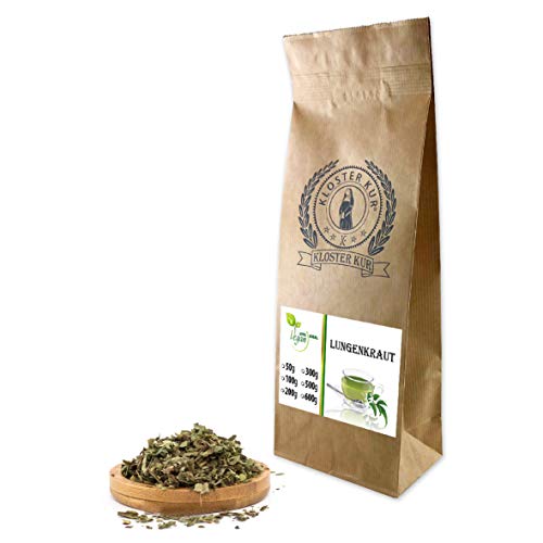 VITAIDEAL VEGAN® Lungenkraut geschnitten (Pulmonaria officinalis) 100g, rein natürlich ohne Zusatzstoffe Cover
