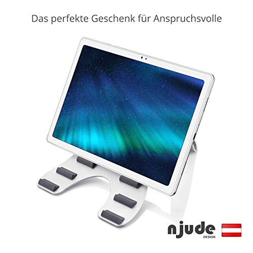 njude beta 1 - Tablet Halterung aus edlem Aluminium Metall für iPad Air, iPad Pro, und als Tablet Ständer und Tablet… – Bild 8