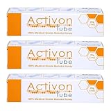 Activon Miel de Manuka para Uso en Heridas, Paquete de 3 x 25 g