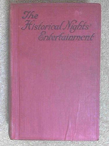 The Historical Nights' Entertainment First Series B002SS30WM Book Cover