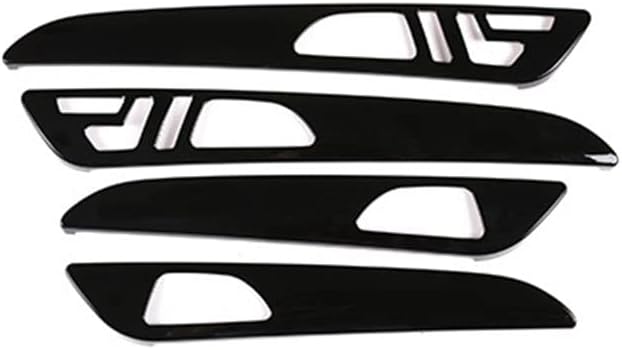 New Protective Inside Door Panels Compatible with Mercedes Benz GLE W166 2015-2019 GLE250 GLE300 GLE350 GLE400 GLE500 (with Seat Memory Buttons, Silver)