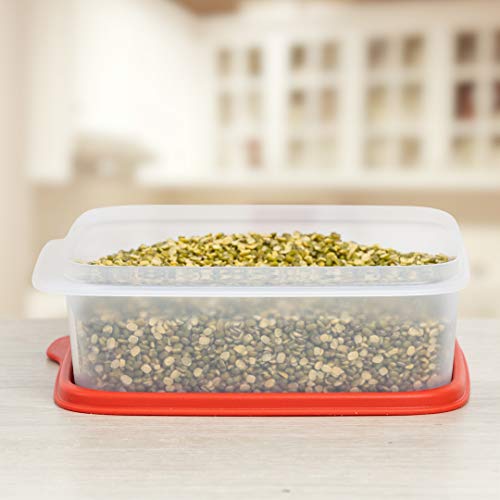 Image of Tupperware Dry Storage Smart Snack Pulses Lentils Storer 1.1L 1Pc(Polypropylene) - Multicolor