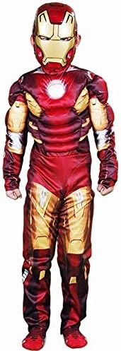 BABY AND BLOSSOMS Muscular Ironi Mani Costume For Kids (4-6 Years)