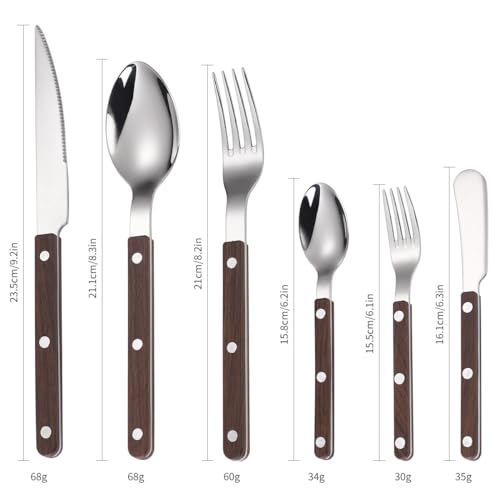 Set Cubiertos Cocina 36 Piezas Acero Inoxidable miniatura 2