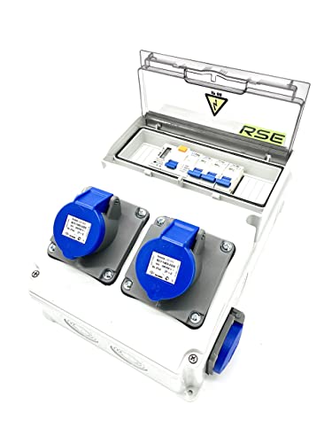 Kopp CEE Wandcontactdoos 3-polig 230V 6H 32A IP44 (970623025