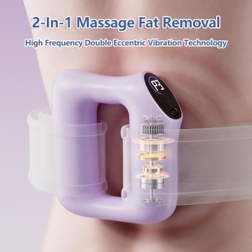 Aro Fascial Eléctrico Multifuncional para Cuerpo Completo APLUSH, Masajeador Ergonómico Portátil para Relajación Profunda de Tejidos, Recuperación de Nudos Musculares y Alivio Abdominal miniatura 2