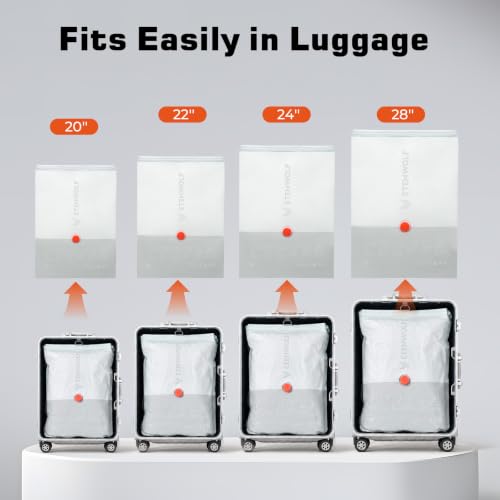 Image of ETENWOLF 20 Combo Vacuum Storage Bags for Travel with Wireless Pump