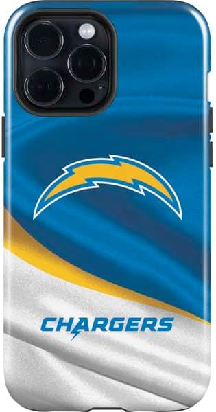 Skinit Impact Phone Case Compatible with iPhone 15 Pro Max - Officially Licensed NFL Los Angeles Chargers Design