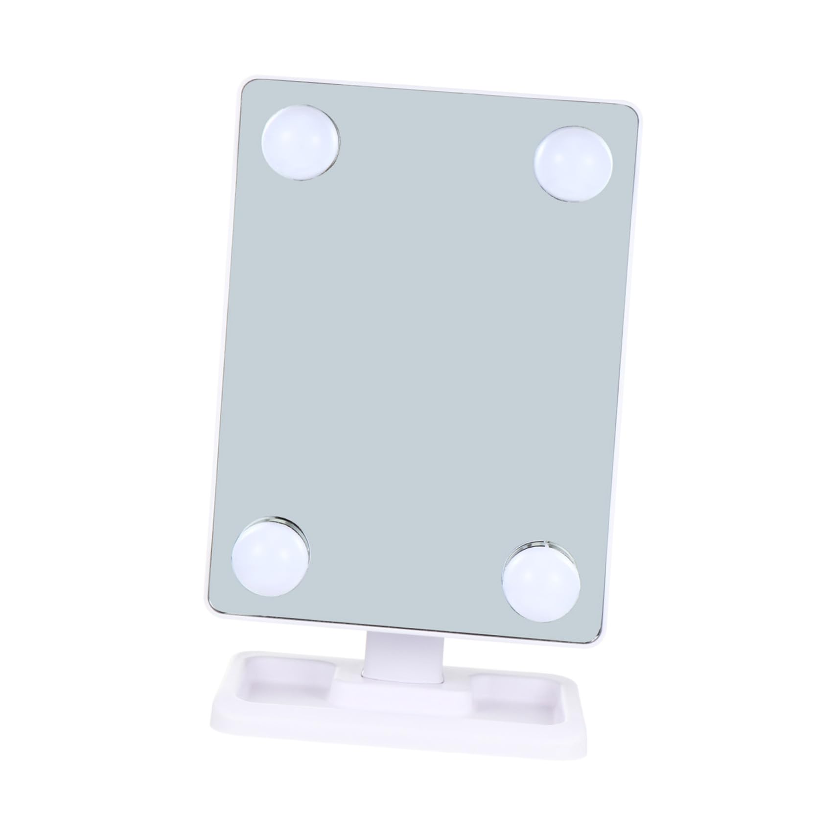 Miroir de maquillage LED pour corriger le manque de lumière sur coiffeuse