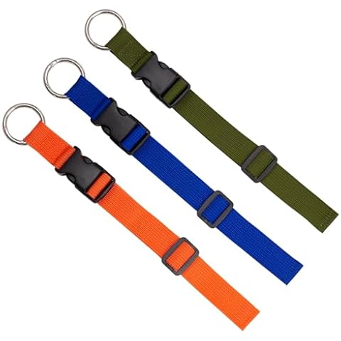 ZANQANO 3PCS Add a Bag Luggage Straps Jacket Gripper Heavy Duty Baggage Suitcase Belts Travel Accessories Adjustable, Blue, Orange, Army Green Cover