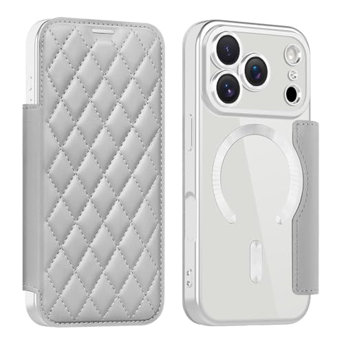 iPhone 17 Pro Ή 蒠^P[X wʃNA MagSafe[dΉ J[h[ U[P[X Jی ʕی RFID h~ Oی Xgbvz[t SʕیCD