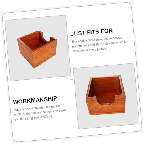 Support de serviettes bois rétro de qualité supérieure pour table - 8