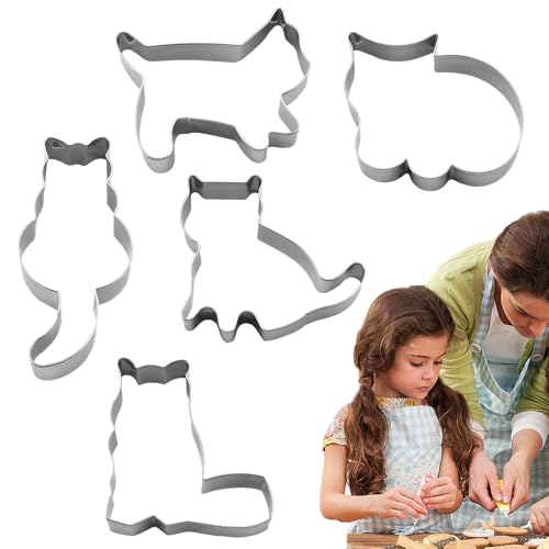 Cortador para hornear | Molde de corte para hornear con temática de - Herramienta de corte reutilizable de acero inoxidable para jardín de infantes, cocina, estudio, hogar, picnic