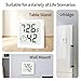 LEOALF Mini Humidity Meter Hygrometer 6 Pack Room Thermometer Indoor Digital Temperature and Humidity Monitor for Home House Office Garden and Cellar