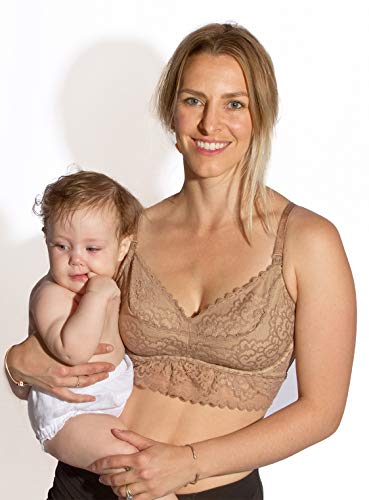 Ayla Handsfree Pumping and Nursing Bra, Nurse, Pump and Relax in One Breastfeeding Bra