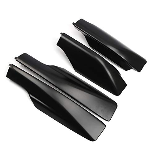 HIGH FLYING Car Accessories Black Roof Rack Rails End Cap Protection Cover Shell for Toyota RAV4 2006-2012