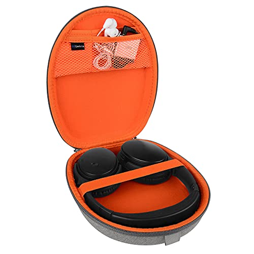 Geekria Shield Headphones Case Compatible With Bose 700, Qc45, Qc35 Ii, Qc35 Gaming, Qc35, Qcse, Soundlink Around Ear Ii Case, Replacement Hard Shell Travel Carrying Bag With Cable Storage (Brown) #TOP2