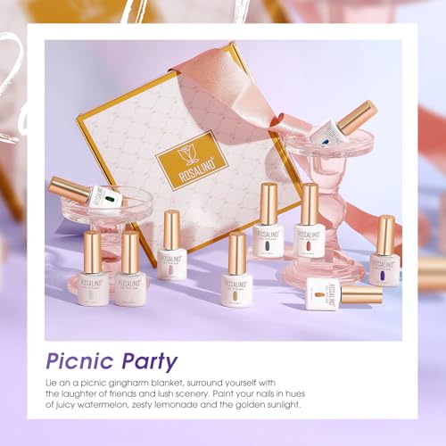 ROSALIND Esmaltes Semipermanentes Ojo de Gato, 10 Colores Plata Violeta Rojo Azul Verde Pintauñas Semipermanentes Cat Eye Gel Magnético con Imán, Soak Off UV/LED Esmalte de Uñas Magnetico Regalo - imagen 6