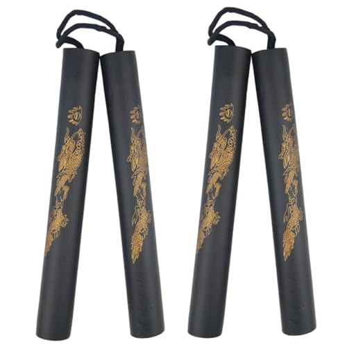 Hbbgdiy 2 Piezas Nunchakus para Niños Palos de Práctica de Artes Marciales de Espuma Liviana para Principiantes, Juguetes Nunchaku de Entrenamiento Seguro para Coordinación de Equilibrio y Ejercicio