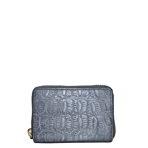 Porte-cartes femme violet Anuschka, le cadeau original et élégant