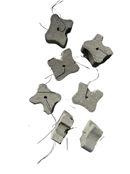 Miko Bewehrung Abstandhalter 30mm - 100 Stück Sternabstandhalter Für Betonarbeiten