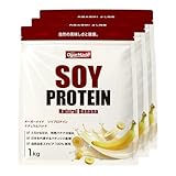 OgarMade ソイプロテイン 人工甘味料不使用 国内製造 大豆 植物性プロテイン (ナチュラルバナナ, 3kg)