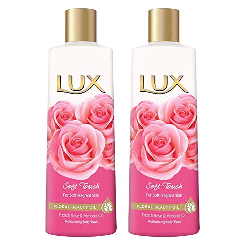Image of Lux Soft Touch Body Wash with French Rose & Silk Essence Oil, 235 ml (Pack of 2)