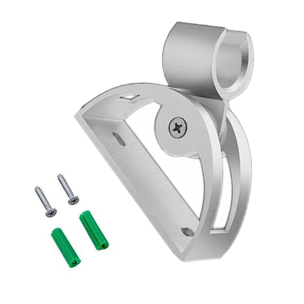 Esforzarse Adjustable Aluminum Shower Wall Mounting Bracket Handheld Showerhead Bidet Sprayer Holder, for Height Adjustment of Shower Head, Heavy Duty Wall Mount Bracket
