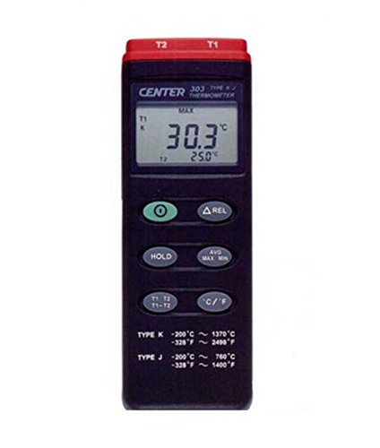 SSEYL CENTER303 Dual Display Digital Thermometer Measurement Range -200C~ 1370C CENTER-303