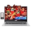 ASUS Chromebook CX1 14" FHD Anti-Glare Laptop, Intel Celeron N4500, 4GB RAM, 224GB Storage (64GB eMMC+160GB Docking Station Set), Intel UHD Graphics, WiFi 6, Long Battery Life, Chrome OS, Silver
