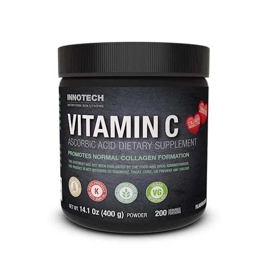 Innotech Nutrition Pure Vitamine C comme acide ascorbique - 400 g