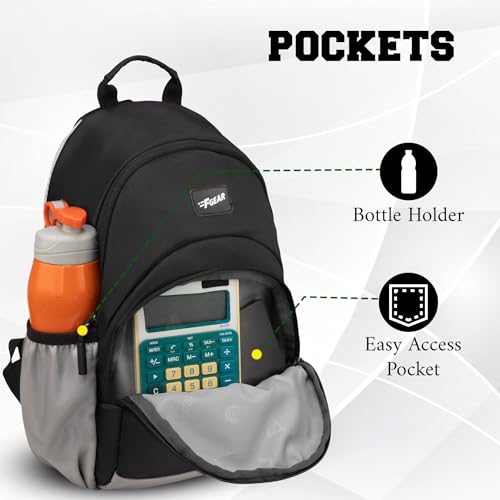Image of F Gear Lume 14L Soft Backpack | Water Resistant Fabric, Lightweight Unisex Daypack with 1 Compartment & 1 Pocket | Perfect for College, Office, Travel & Everyday Use for Men & Women