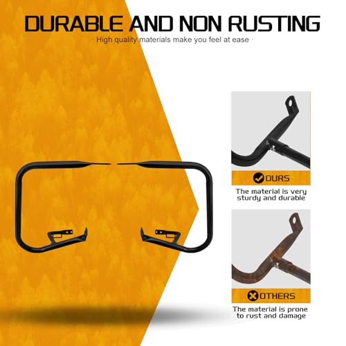 Soporte guardabarro para alforjas motos Harley Touring 1997-2008 miniatura 4