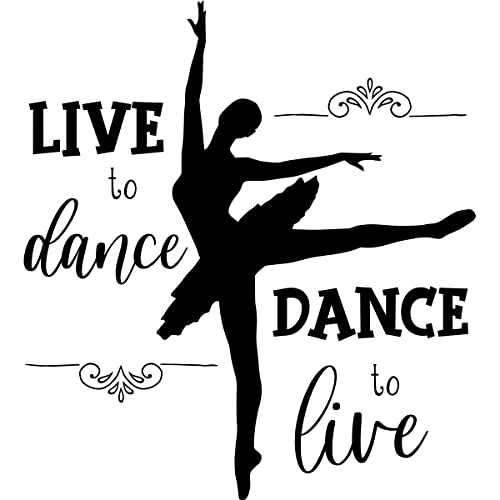 Vinilos Decorativos Dancing Girls para Pared 12x14 pulg miniatura 1