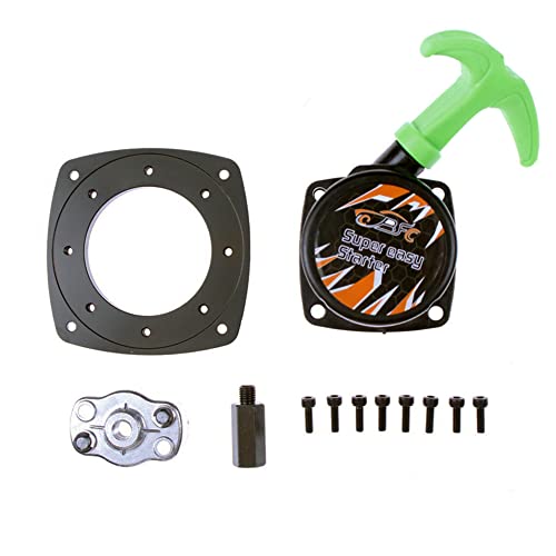FLMLF Super Easy Pull Starter(Green Handle) for Zenoah cy 23cc 26cc 29cc Rovan 23-30.5CC Engine