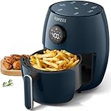 Small Compact Air Fryer, 2.1QT, 4-in-1 Small Mini Airfryer,...