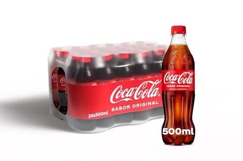 Coca-Cola Sabor Original, Pack 24 botellas 500 ml