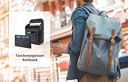 Lucky Sign rugzak organizer, bag organiser vilt, lichtgewicht zakorganizer - Image 3