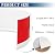 Yipscazo Wall Base Baseboard Molding Trim 4'' x 20 Feet Flexible Peel and Stick Cove Base Adhesive Rubber Wall Base Molding Trim (White)