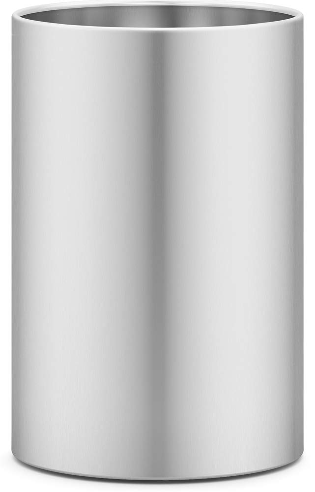 Cestino per bagni pubblici in acciaio inox satinato h218_133