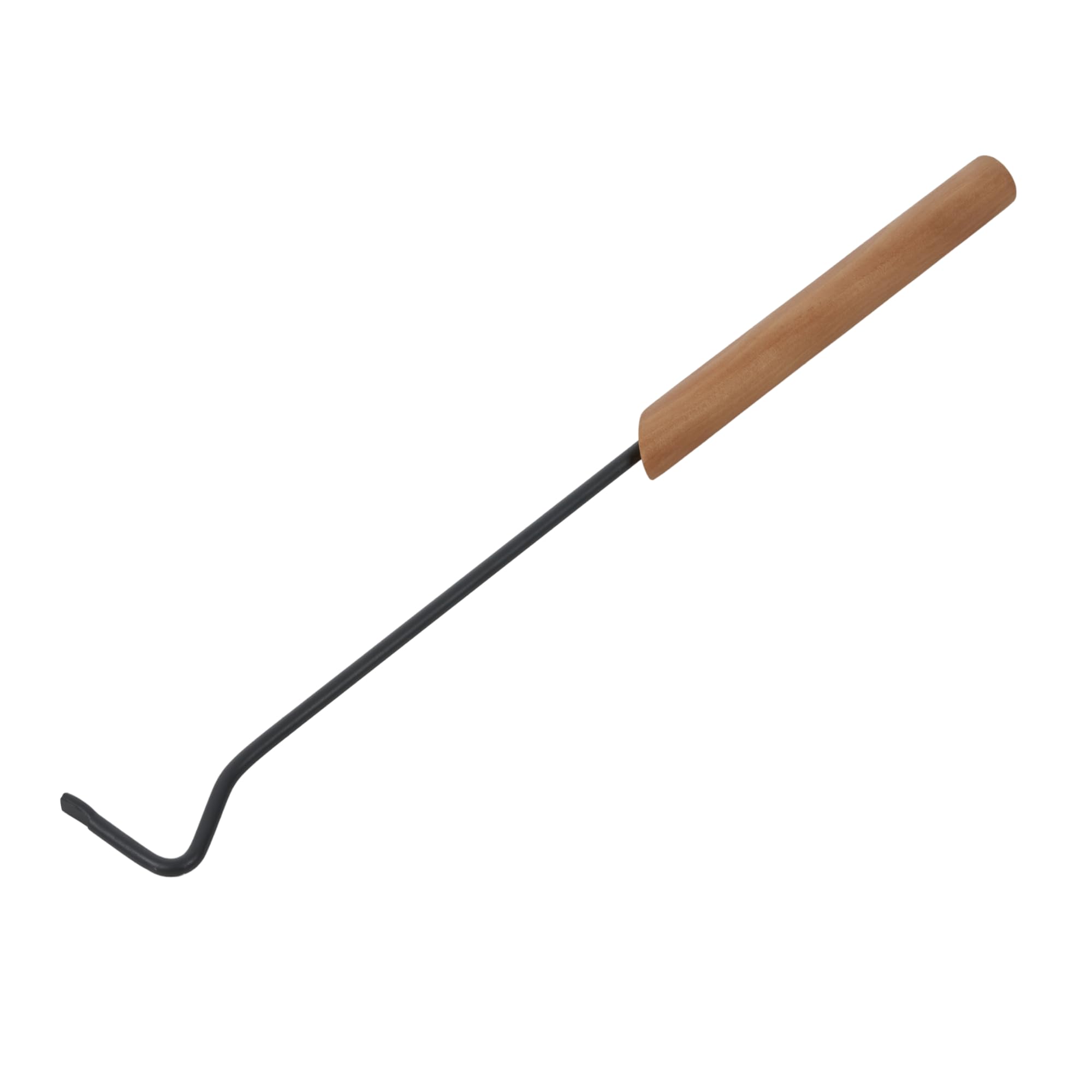 SULENO Kaminbesteck LIVERPOOL 5-teilig Kamingarnitur mit Ascheschaufel | Besen Schürhaken, Kaminset & Halter, Ofenbesteck anthrazit mit Holzgriff, Ofen