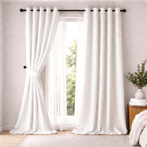 Image of LU8MERA Blackout Parent (Alabaster White, Window (5 ft x 4.5 ft), Solid)
