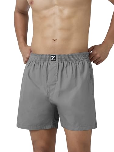Image of XYXX Men's Remix Regular Fit Cotton Printed Boxer with Dual Pocket & No Marks Waistband (Pack of 2)