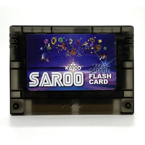Image of Kaico Sega Saturn Saroo Flash Cart with 8GB Micro SD Card, SS Saroo v1.3 | Compatible with Saturn consoles, supports .bin /.cue, .iso and .img files, drag-and-drop loading, and premium original chips