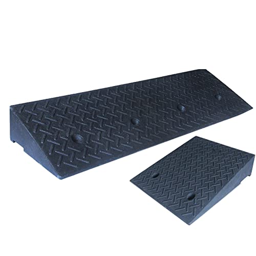 Rampa de goma para bordillo de entrada resistente HUJZJY miniatura 1